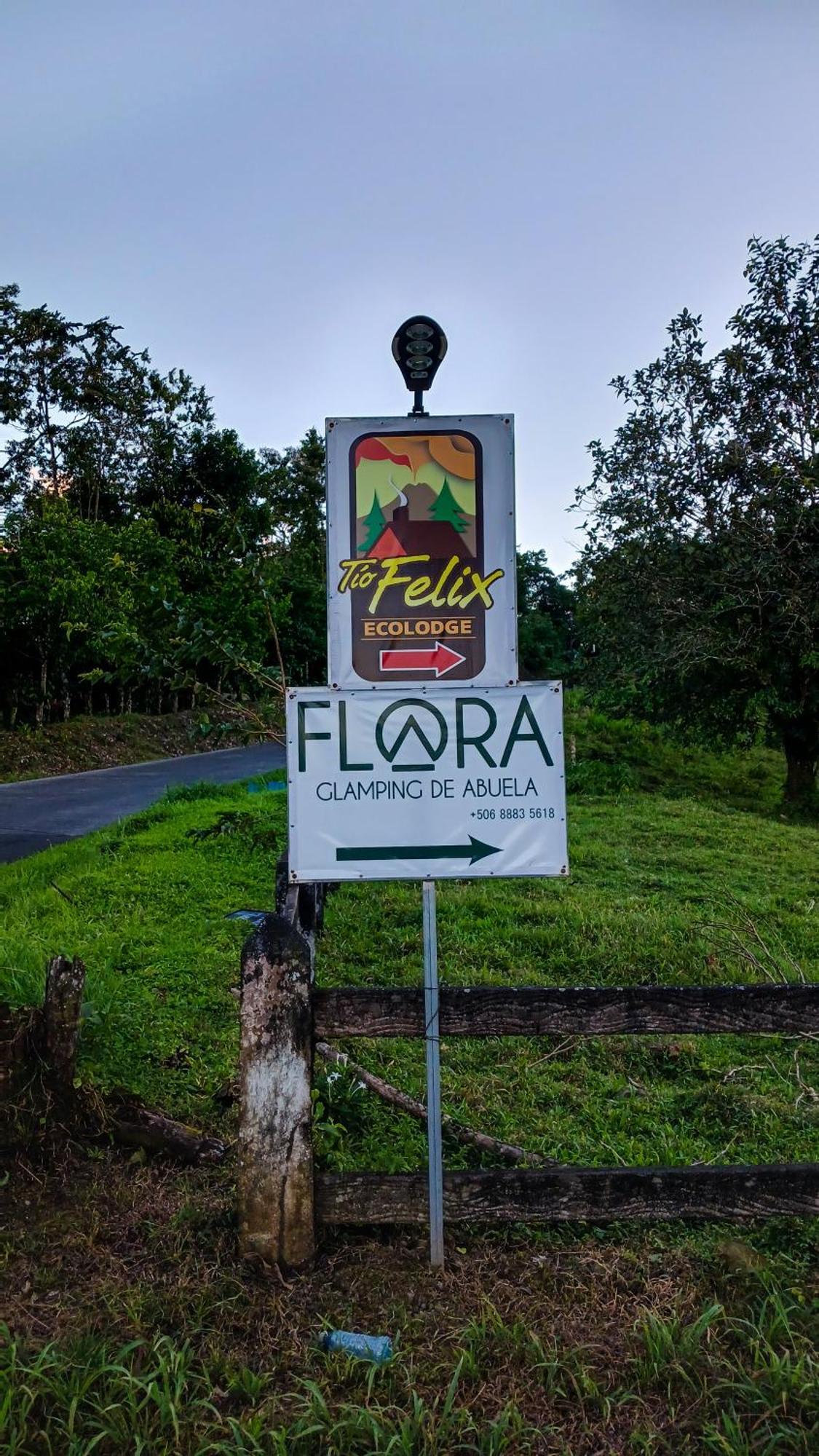 Willa Flora Glamping De Abuela La Fortuna Zewnętrze zdjęcie